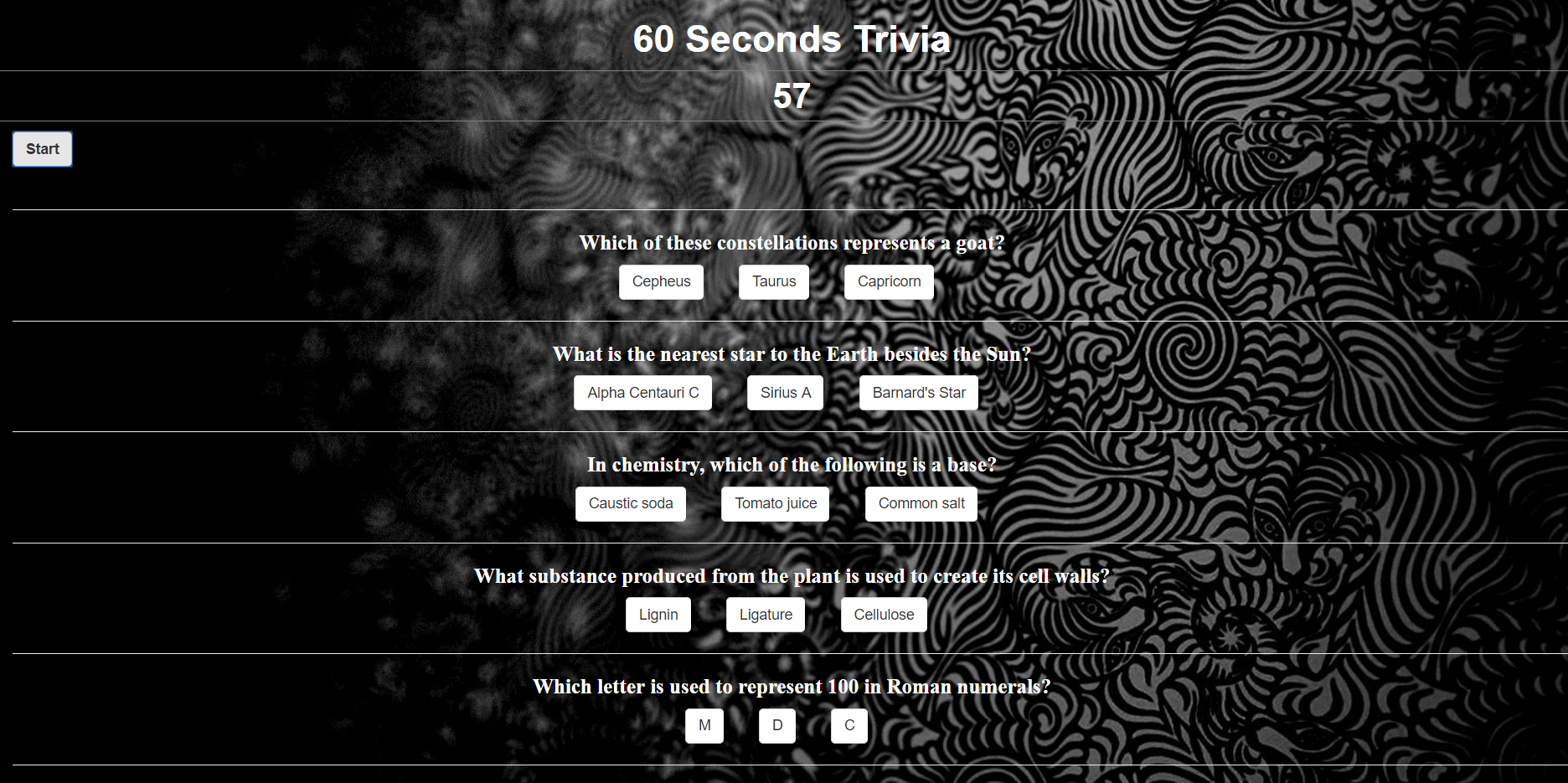 trivia
